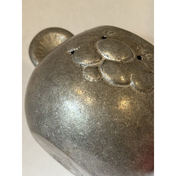 Wilton Pewter Bear Face Mug Child Cup  Hallmarks/Makers Marks on ear - Picture 3 of 11